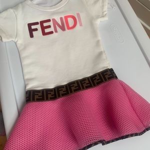 Kids Fendi Dress 2-3y
